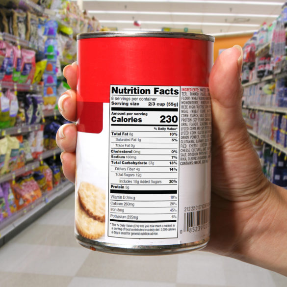 Labeling of FDA Food Products